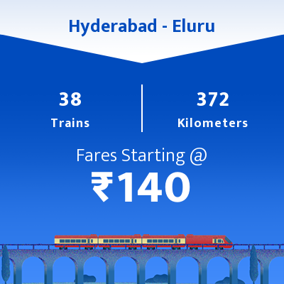 Hyderabad To Eluru Trains